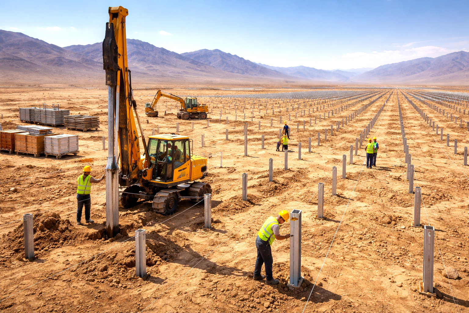 Angola Namib Desert Solar Farm
