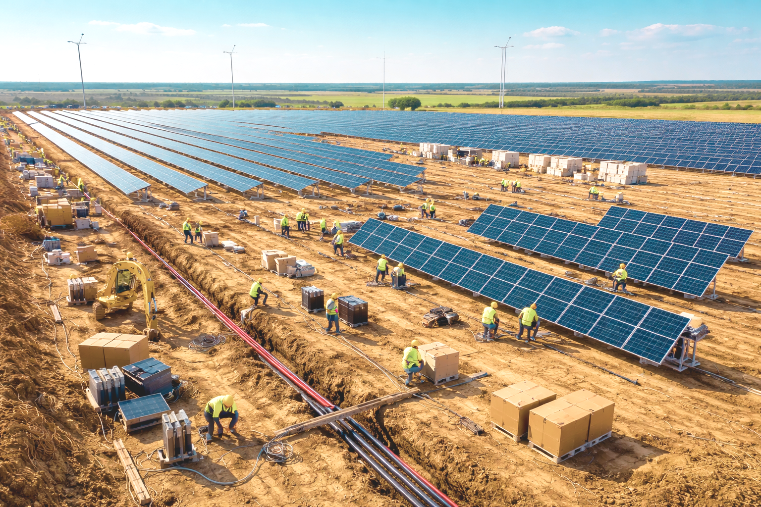 Syria Solar Installation