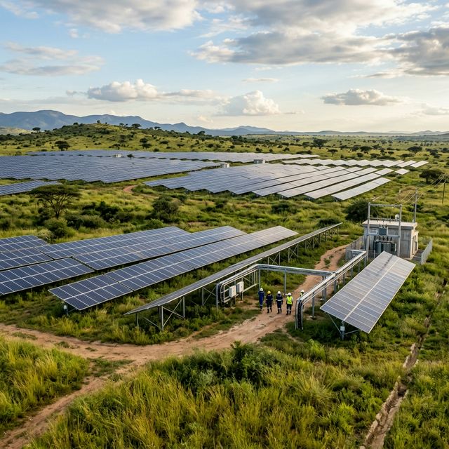 Solar Farm Savannah